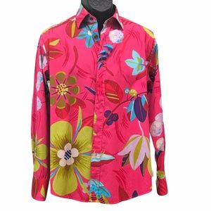 Gucci Men's Fabulous Party Shirt!  Men's M.  100% Cotton.  Made in Italy